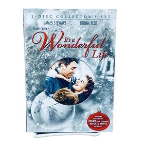 It's A Wonderful Life (2007, DVD) Classic Christmas Movie James Stewart OOP